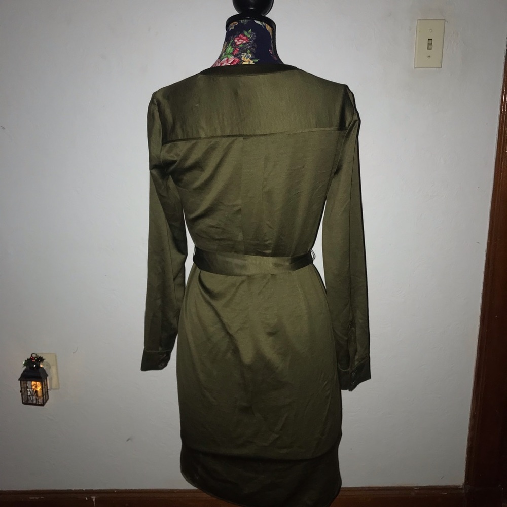 Olive Dress // Banana Republic // Size 2 - Picture 5 of 8
